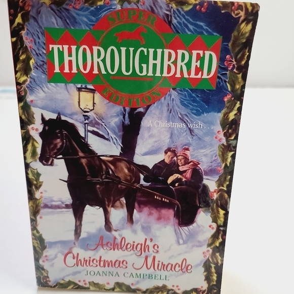 Vintage 90s Thoroughbred Super Edition Ashleigh's Christmas Miracle - Picture 1 of 8